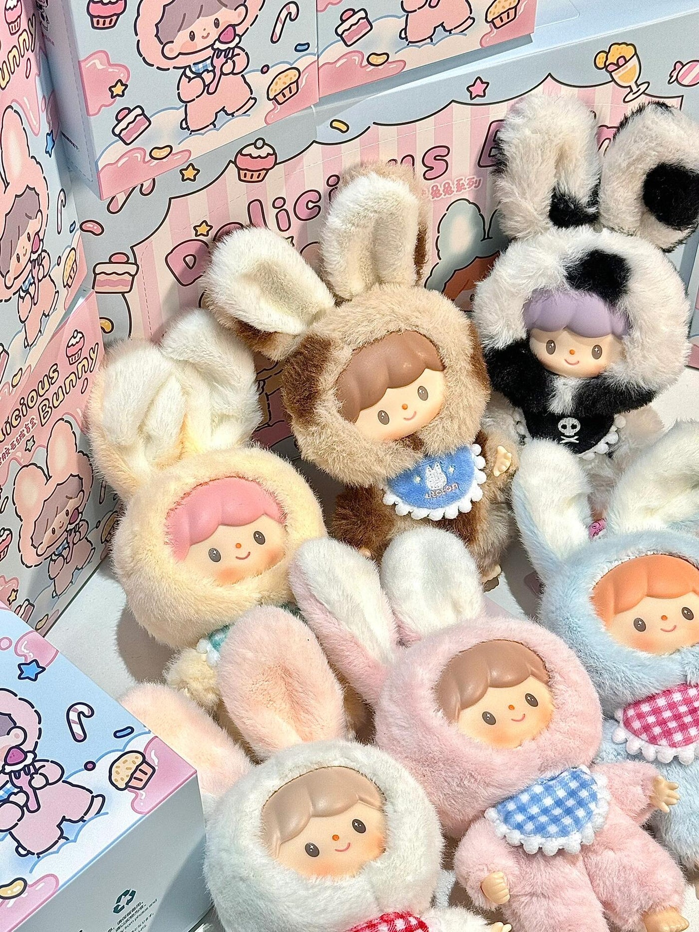 Zzoton delicious bunny Series  Plush Dolls