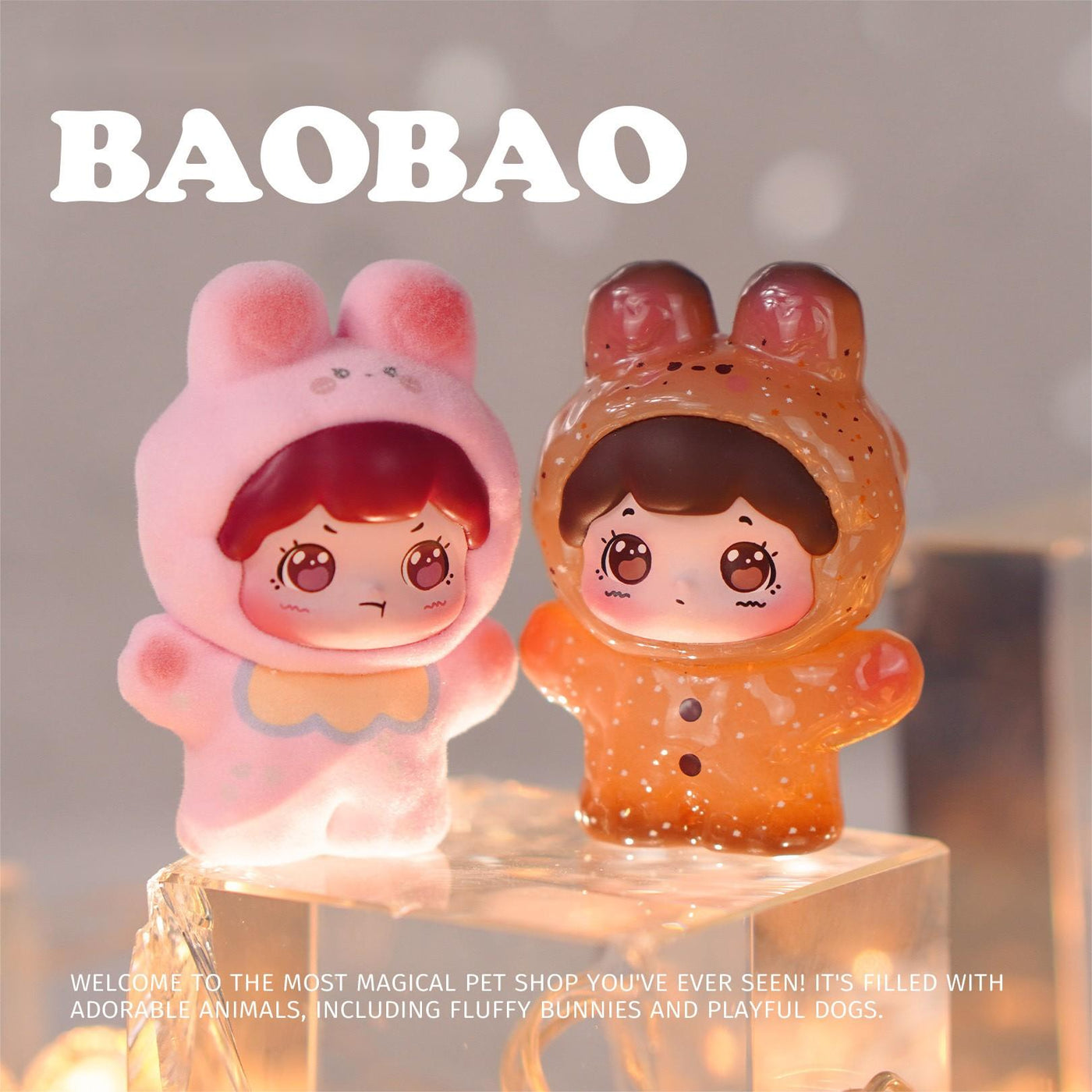 Baobao's Pet Store Mini Beans Series PVC Figures